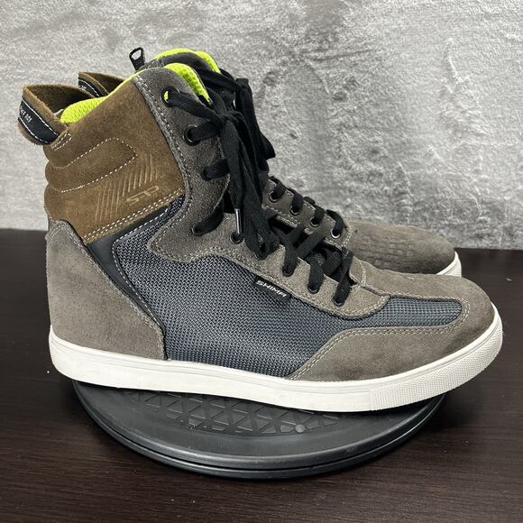 Shima Rebel Vented Men’s Size 12 Eur 46 Mid Boots Lace Up Shoes Brown - Picture 1 of 11